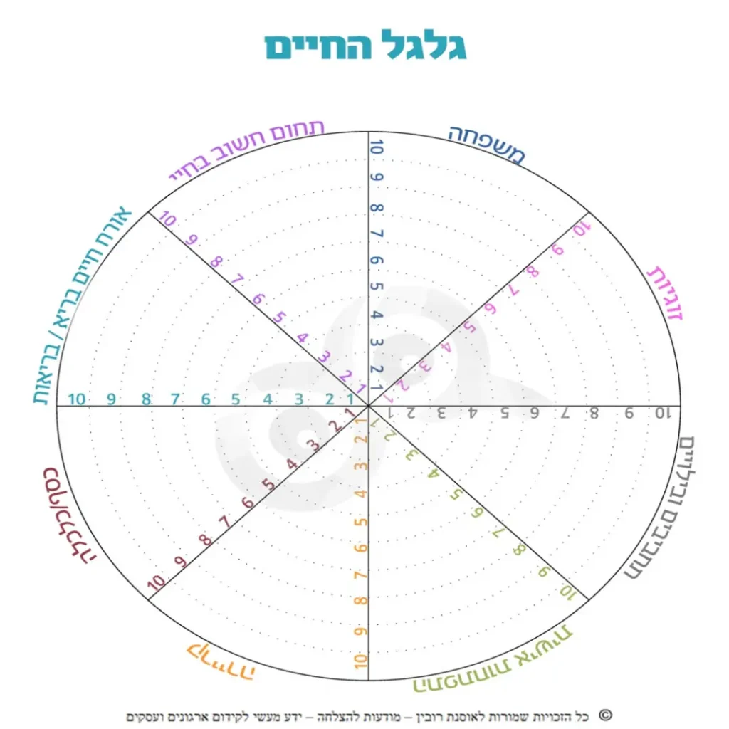 גלגל החיים - אוסנת רובין להפוך ידע לתוצאות